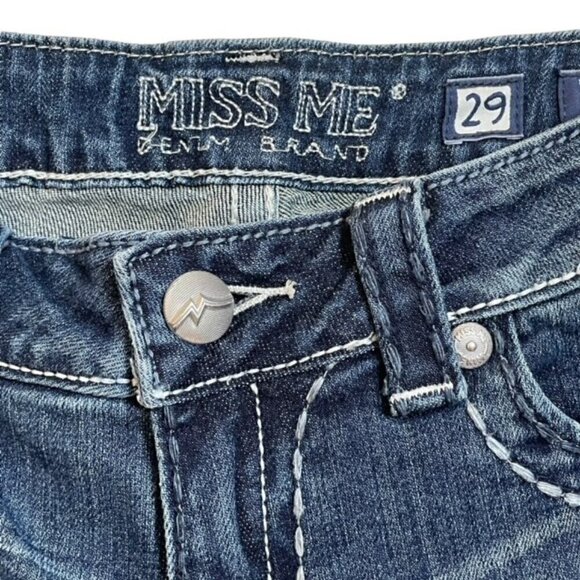 MISS ME DENIM BRAND Bootcut Jeans - Size 29 - Picture 8 of 11